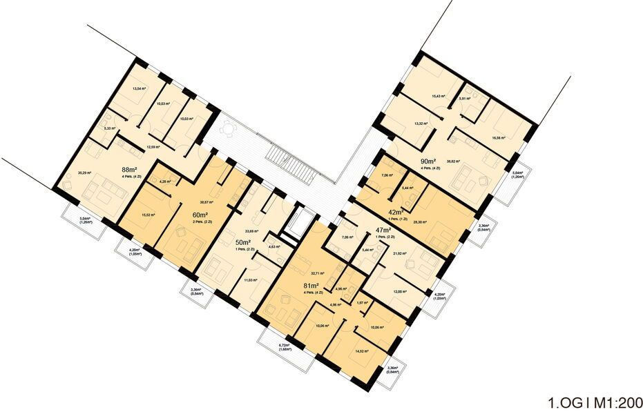 Baugemeinschaft Möwe Altonah - Neue Mitte Altona, Planerkollektiv